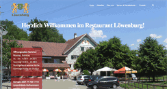 Desktop Screenshot of loewenburg.org